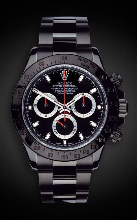 rolex daytona black|black daytona rolex price.